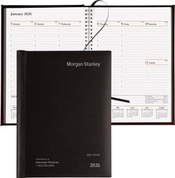 Image of Investor's Diary w/custom/team name & client name
