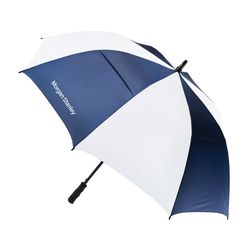Image of 58" Golf Umbrella - Navy/White 