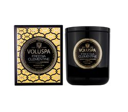 Image of Voluspa Classic Maison Noir Boxed Candle - Freesia Clementine