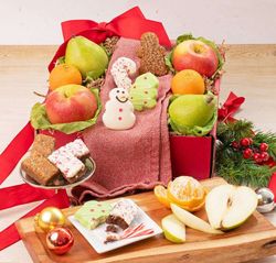 Image of Holly Jolly Fruit and Bakery Box