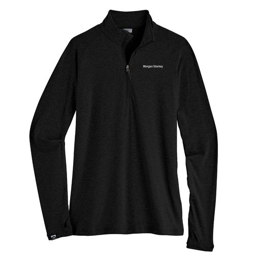 Storm Creek Pacesetter 1/4 Zip - Women's Black image thumbnail