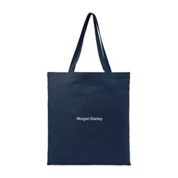 Image of Recycled Cotton Tote - Navy