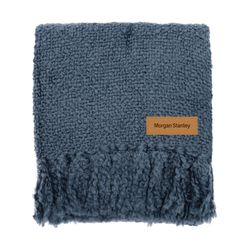 Image of Throw Blanket - Navy
