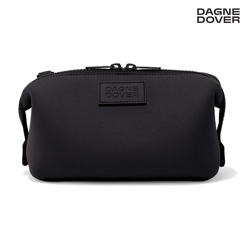 Dagne Dover Small Hunter Neoprene Toiletry Bag – Black primary image