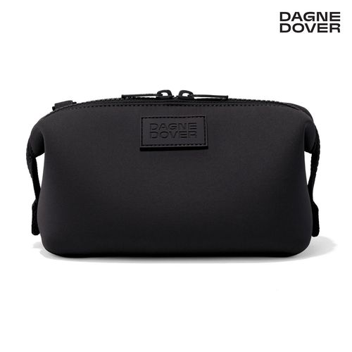 Dagne Dover Small Hunter Neoprene Toiletry Bag – Black image thumbnail