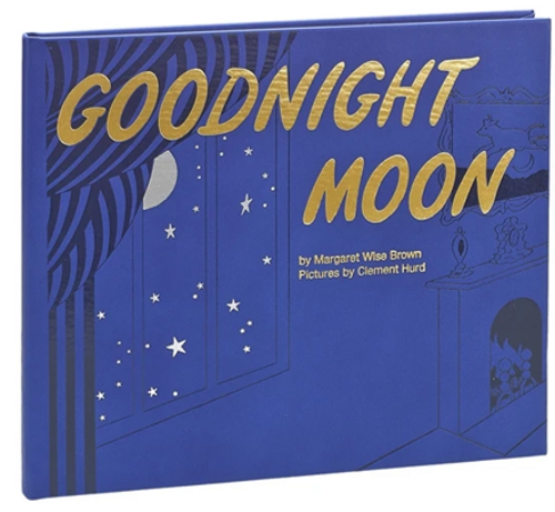 Goodnight Moon - Blue Bonded Leather image thumbnail