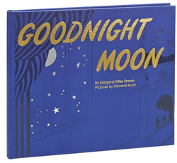 Image of Goodnight Moon - Blue Bonded Leather