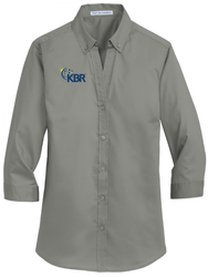 Image of P.A. Ladies 3/4 Sleeve Twill Shirt