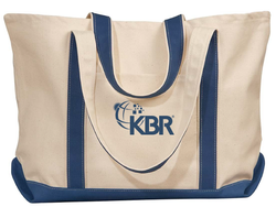 Image of XL Cotton Canvas Tote Bag