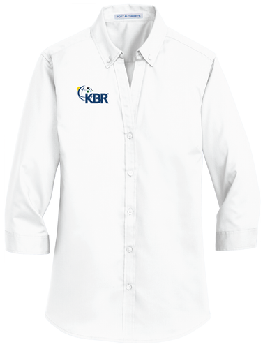 P.A. Ladies 3/4 Sleeve Twill Shirt image thumbnail