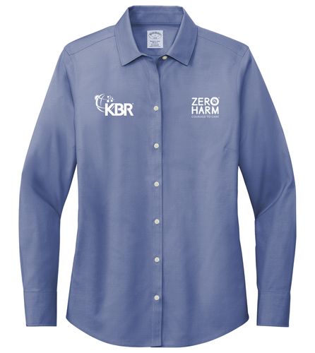 Brooks Brothers Ladies Stretch Pinpoint Shirt  ZH image thumbnail