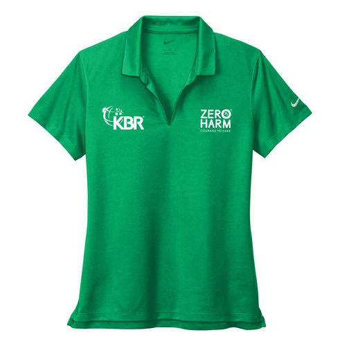 Nike Ladies Dri-FIT Micro Pique Polo Shirt ZH image thumbnail