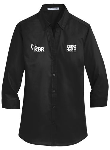 P.A. Ladies 3/4 Sleeve Twill Shirt ZH image thumbnail
