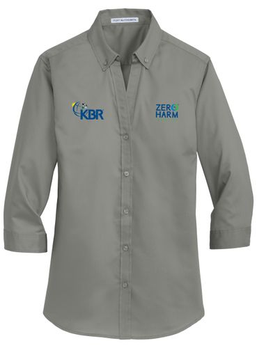 P.A. Ladies 3/4 Sleeve Twill Shirt ZH image thumbnail