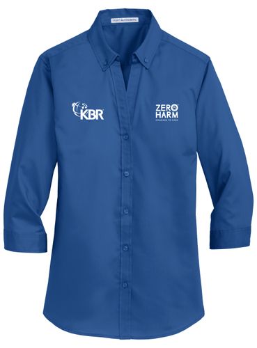 P.A. Ladies 3/4 Sleeve Twill Shirt ZH image thumbnail