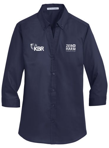 P.A. Ladies 3/4 Sleeve Twill Shirt ZH image thumbnail