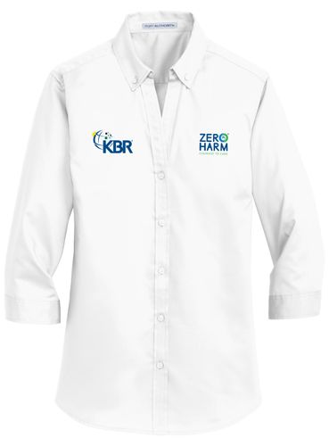 P.A. Ladies 3/4 Sleeve Twill Shirt ZH image thumbnail