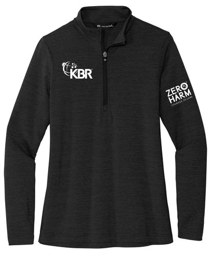 TravisMathew Ladies Crestview Quarter Zip Pullover ZH image thumbnail