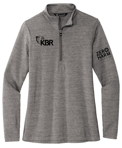 TravisMathew Ladies Crestview Quarter Zip Pullover ZH image thumbnail