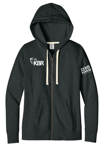 D.T. Ladies Re-Fleece Full-Zip Hoodie ZH image thumbnail
