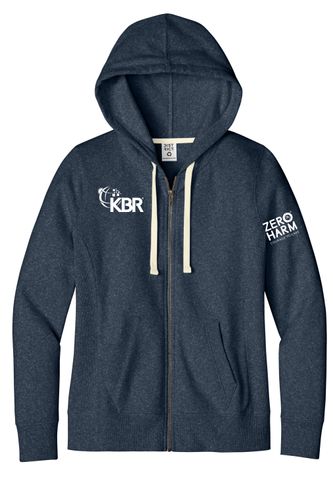 D.T. Ladies Re-Fleece Full-Zip Hoodie ZH image thumbnail