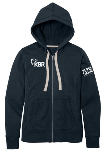 D.T. Ladies Re-Fleece Full-Zip Hoodie ZH image thumbnail