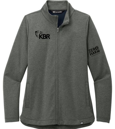 TravisMathew Ladies Coveside Full Zip Pullover ZH image thumbnail