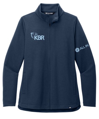 TravisMathew Ladies Coveside Full Zip Pullover AI image thumbnail