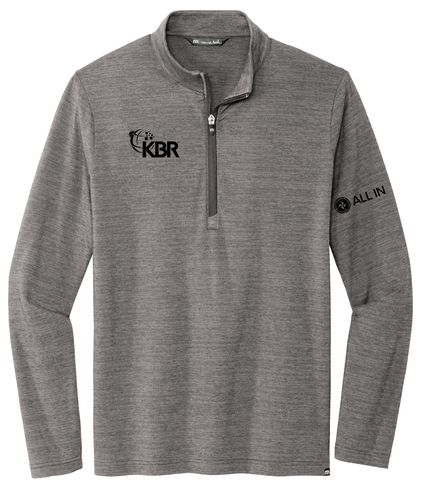 TravisMathew Men's Crestview Quarter Zip Pullover AI image thumbnail