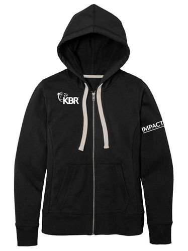 D.T. Ladies Re-Fleece Full-Zip Hoodie IM image thumbnail