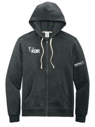 Image of D.T. Men's Re-Fleece Full-Zip Hoodie IM