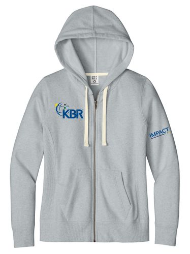 D.T. Ladies Re-Fleece Full-Zip Hoodie IM image thumbnail