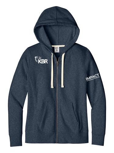 D.T. Ladies Re-Fleece Full-Zip Hoodie IM image thumbnail