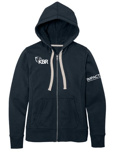 D.T. Ladies Re-Fleece Full-Zip Hoodie IM image thumbnail