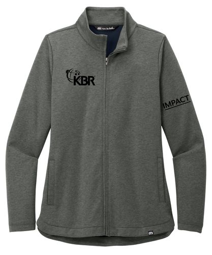 TravisMathew Ladies Coveside Full Zip Pullover IM image thumbnail