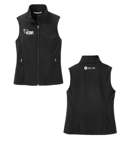 P.A. Ladies Soft Shell Vest AI image thumbnail
