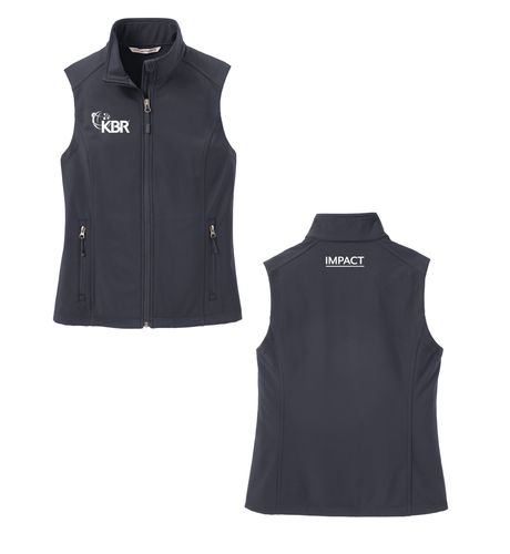 P.A. Ladies Soft Shell Vest IM image thumbnail