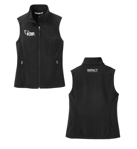 P.A. Ladies Soft Shell Vest IM image thumbnail