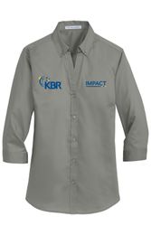 Image of P.A. Ladies 3/4 Sleeve Twill Shirt IM