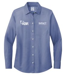 Image of Brooks Brothers Ladies Stretch Pinpoint Shirt IM