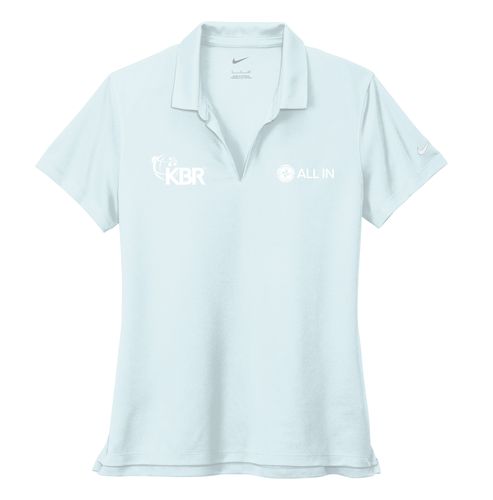 Nike Ladies Dri-FIT Micro Pique Polo Shirt AI image thumbnail