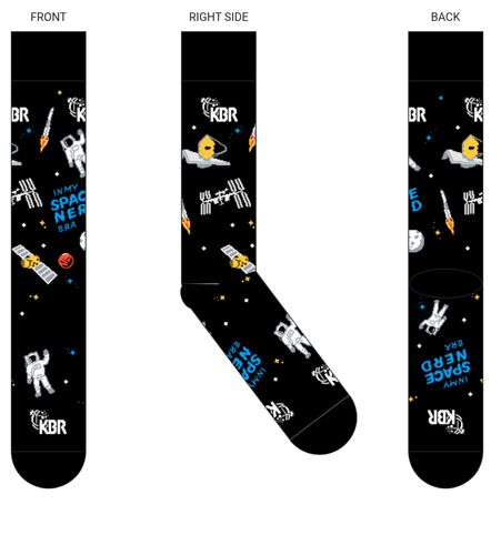 Space Nerd Socks image thumbnail