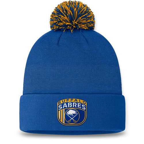 Buffalo Sabres Fanatics Cuffed Knit Hat with Pom image thumbnail