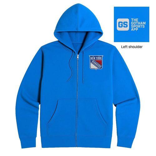 New York Rangers Full Zip Hooded Fleece  image thumbnail