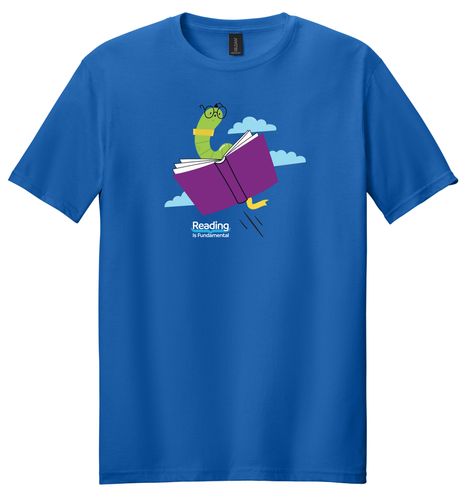 Royal Book Worm T-Shirt image thumbnail
