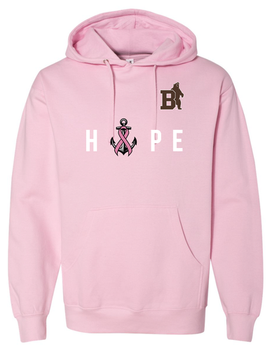 Brown Hope Midweight Hooded Sweatshirt image thumbnail