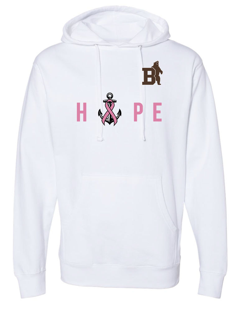 Brown Hope Midweight Hooded Sweatshirt primary image