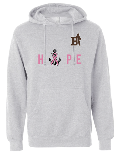 Brown Hope Midweight Hooded Sweatshirt image thumbnail