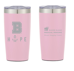 Image of Brown Hope 20 Oz. Two-Tone Tumbler - Laser Engraved 