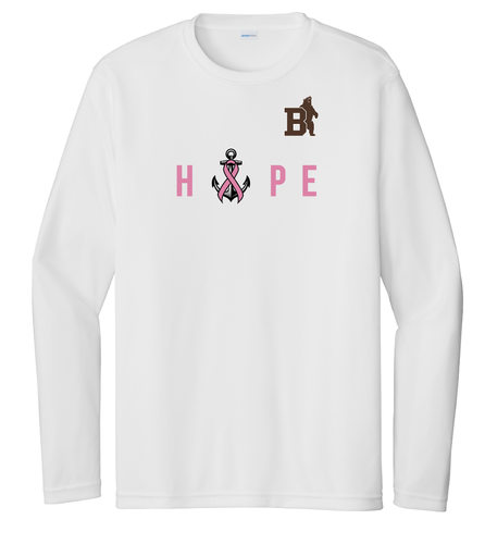 Brown Hope Sport-Tek® Long Sleeve PosiCharge® Competitor™ Tee  image thumbnail
